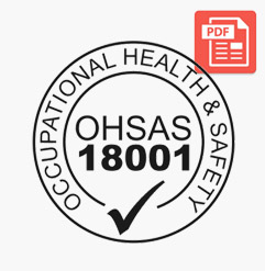 ISO 18001 Cert